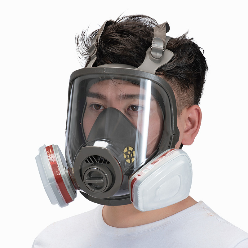 Full Face Respirator Gas Mask  - огляд і ціна Dust Mask Construction