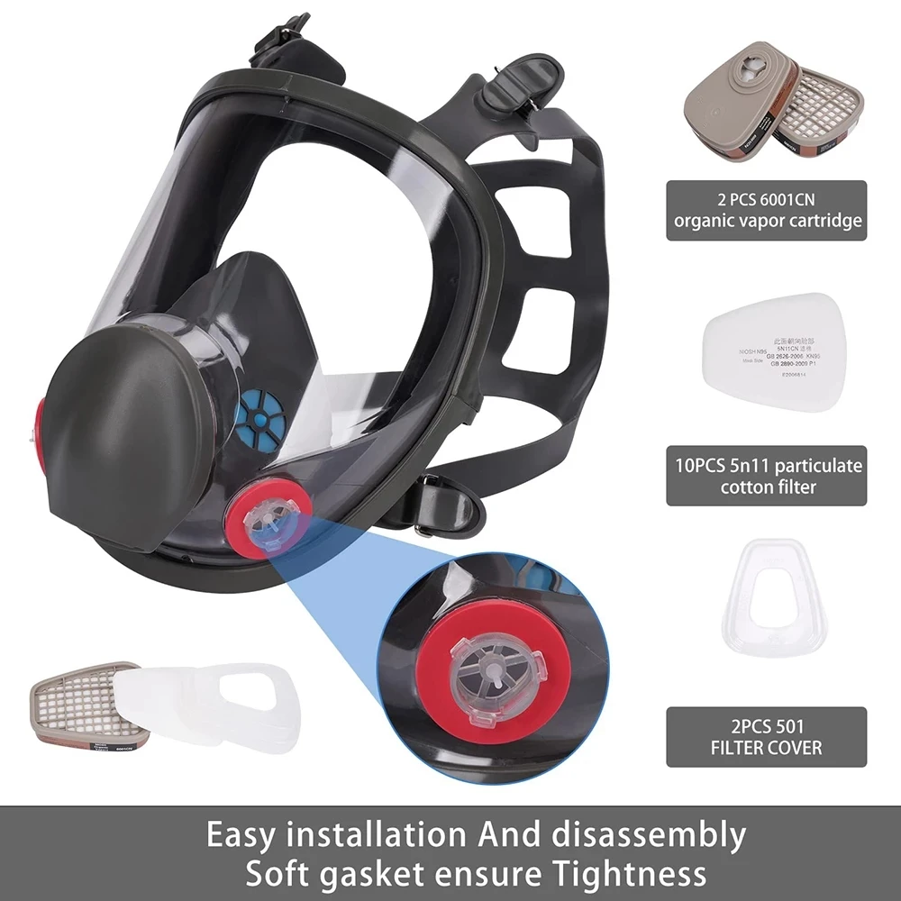 6800 Industrial Painting Spray - огляд і ціна Dust Mask Construction